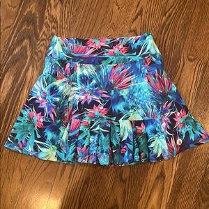 Vibrant Floral Mini Skirt